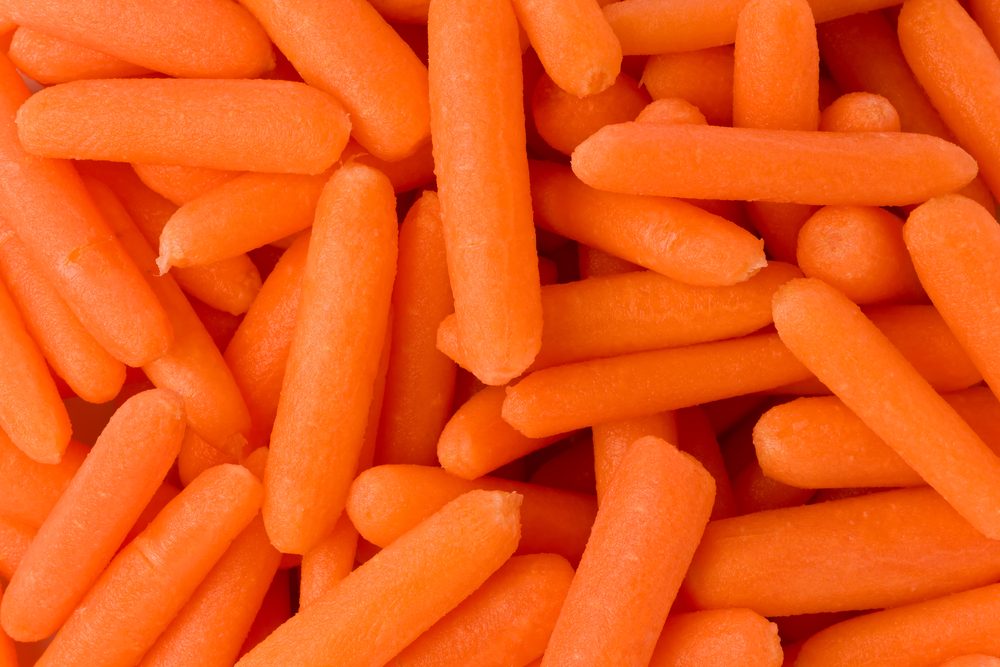 C’est quoi ce truc blanc sur les mini carottes ?