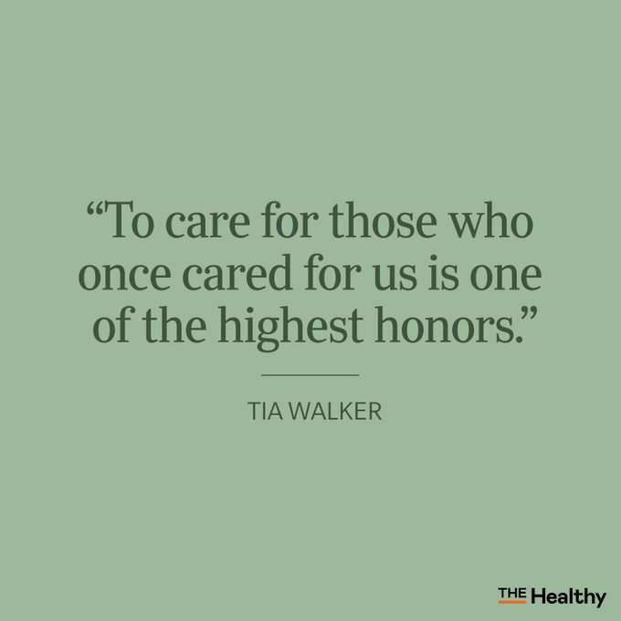 Citation sur les soins de Tia Walker